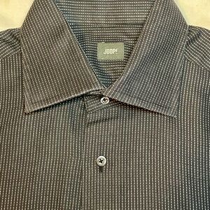 JOOP! Men’s Black Shirt – EU 40 / 15.75 – Designer by Wolfgang Joop